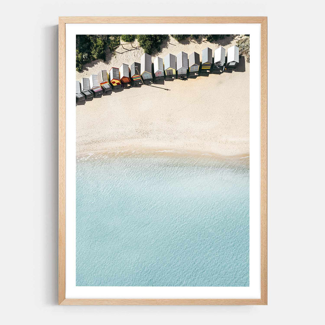 Beach Boxes Aerial II