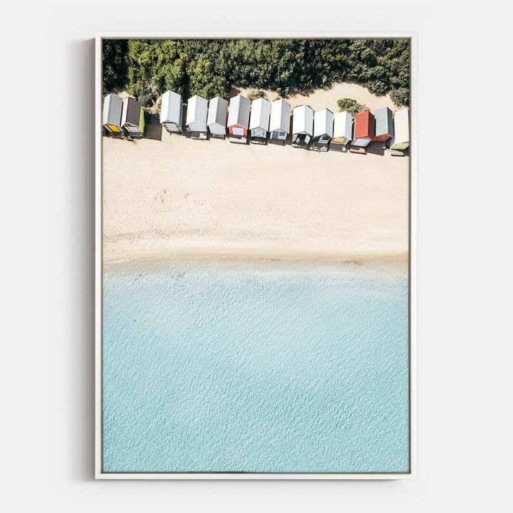 Beach Boxes Aerial I