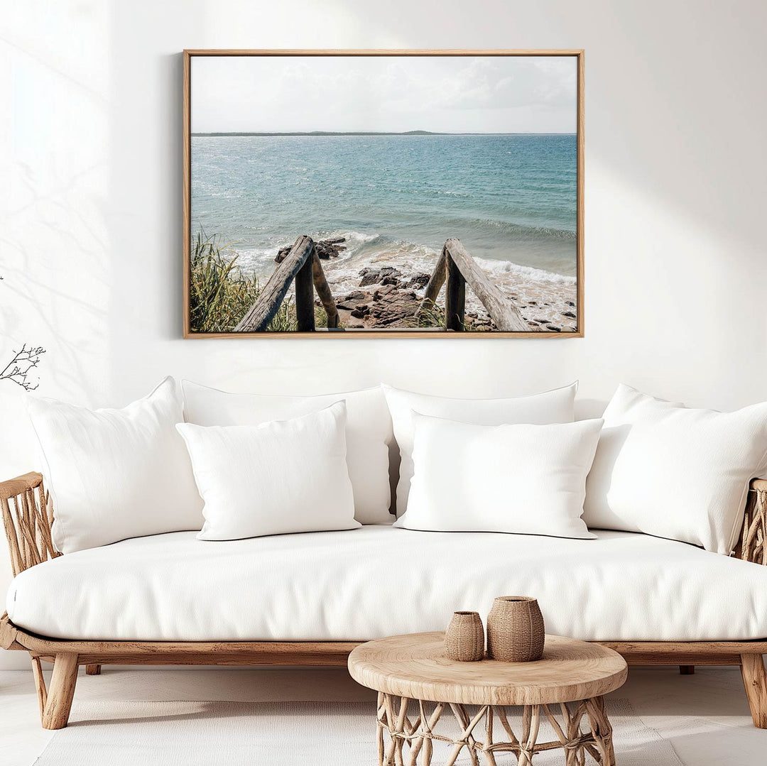 Ocean Stairs Landscape