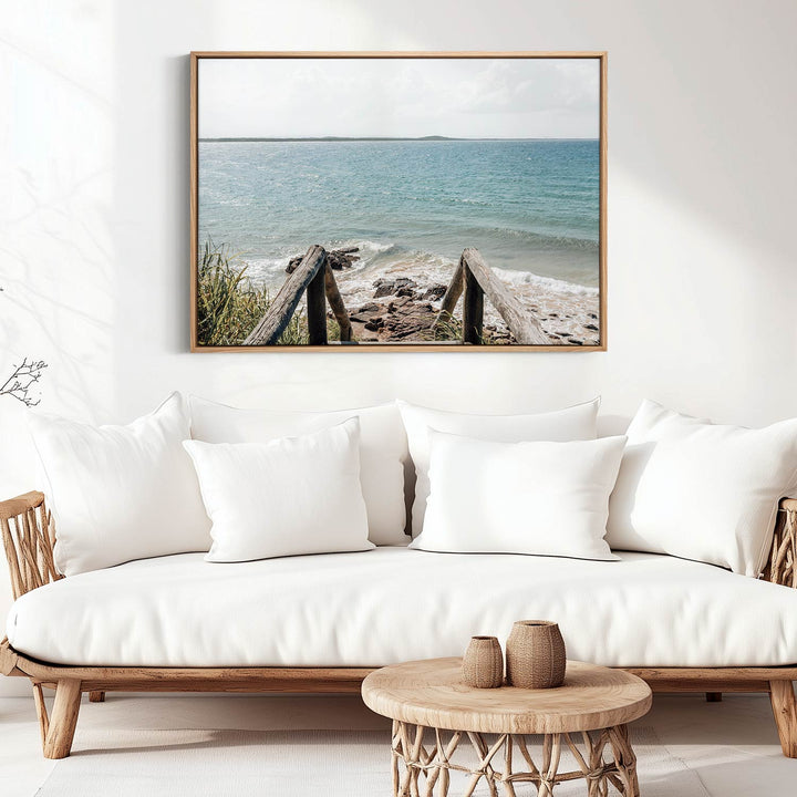 Ocean Stairs Landscape