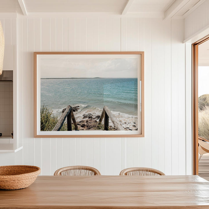 Ocean Stairs Landscape